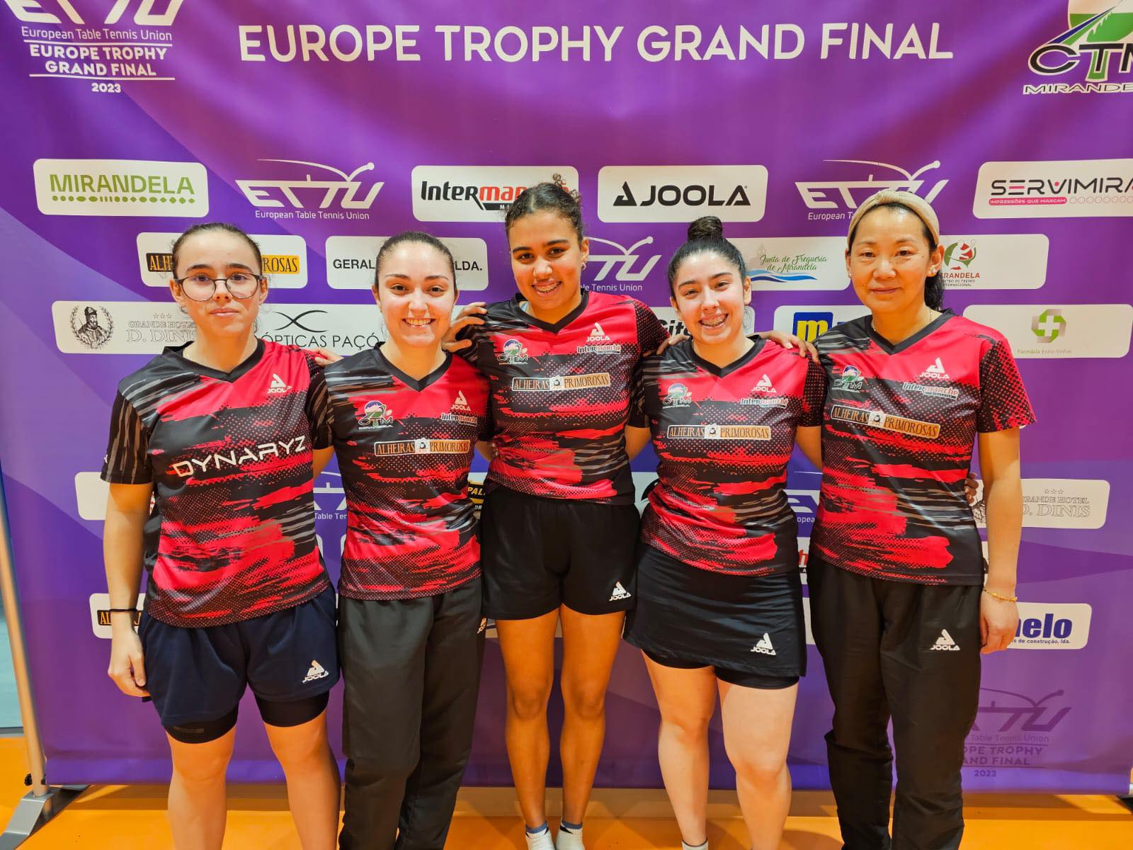 Ténis de Mesa: CTM Mirandela conclui Europe Trophy Women 2023 no sexto lugar