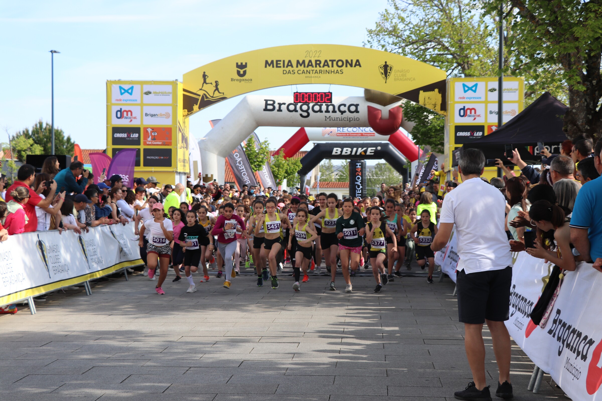 Atletismo: Ginásio Clube de Bragança conta com cerca de 1500 participantes na segunda Meia Maratona das Cantarinhas