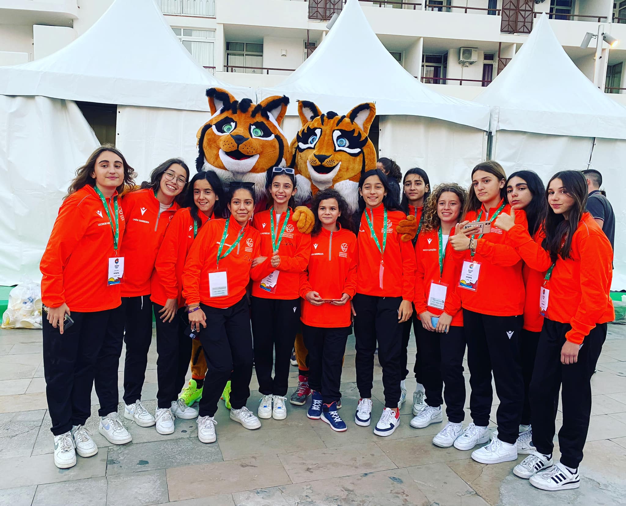 Associação de Basquetebol de Bragança na Festa do Basquetebol Juvenil em Albufeira