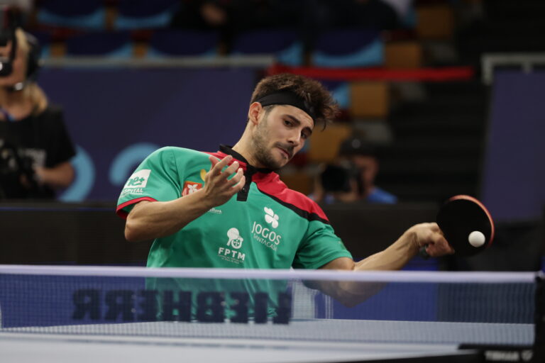 Ténis de Mesa: João Geraldo ambiciona subir ao top 30 do ranking mundial