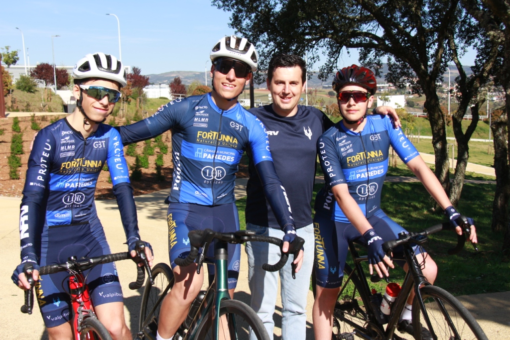 Brigantinos integram pelotão da Academia de Ciclismo de Paredes