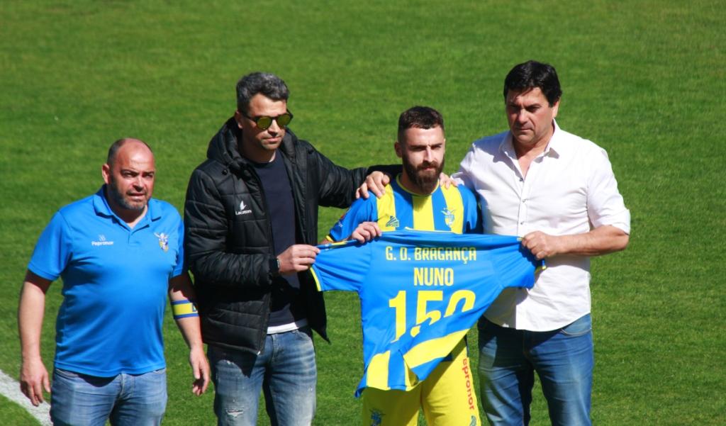 Nuno Silvano chega aos 150 jogos no Grupo Desportivo de Bragança