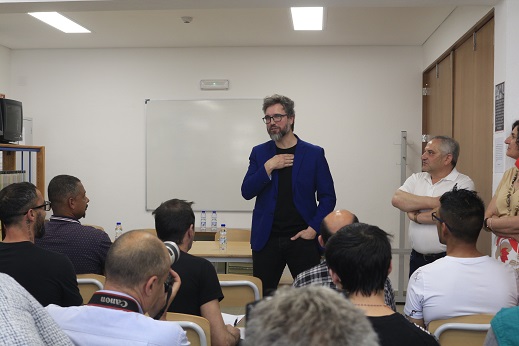 Reclusos de Izeda e Bragança conheceram escritor Pedro Chagas Freitas