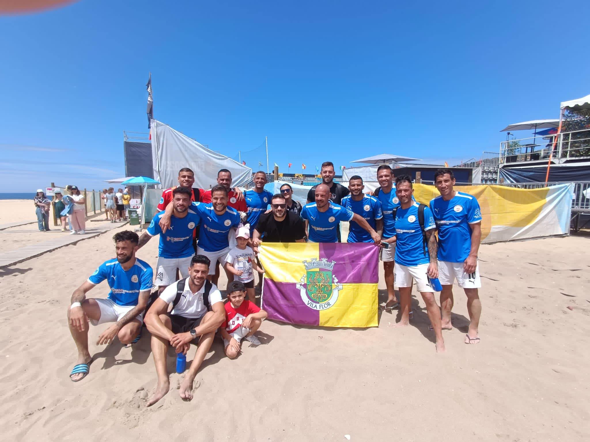Futebol de Praia: Vila Flor SC segue para os quartos do Euro Winners Challenge