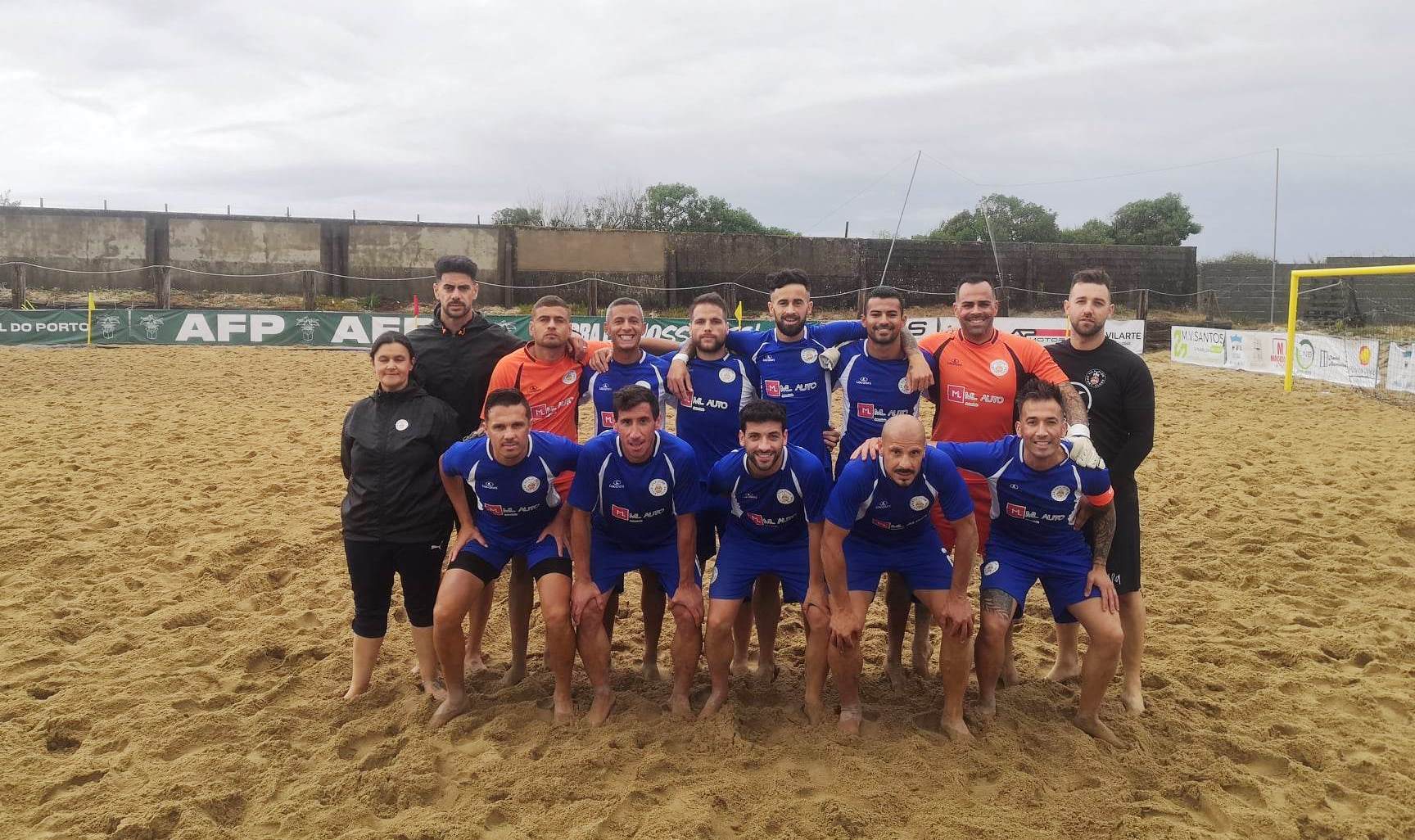 Vila Flor SC segue invicto e na liderança do Campeonato Nacional de Futebol de praia