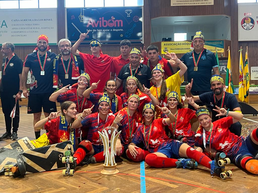 Hóquei em Patins: Ana Fernandes conquista título nacional em sub-19