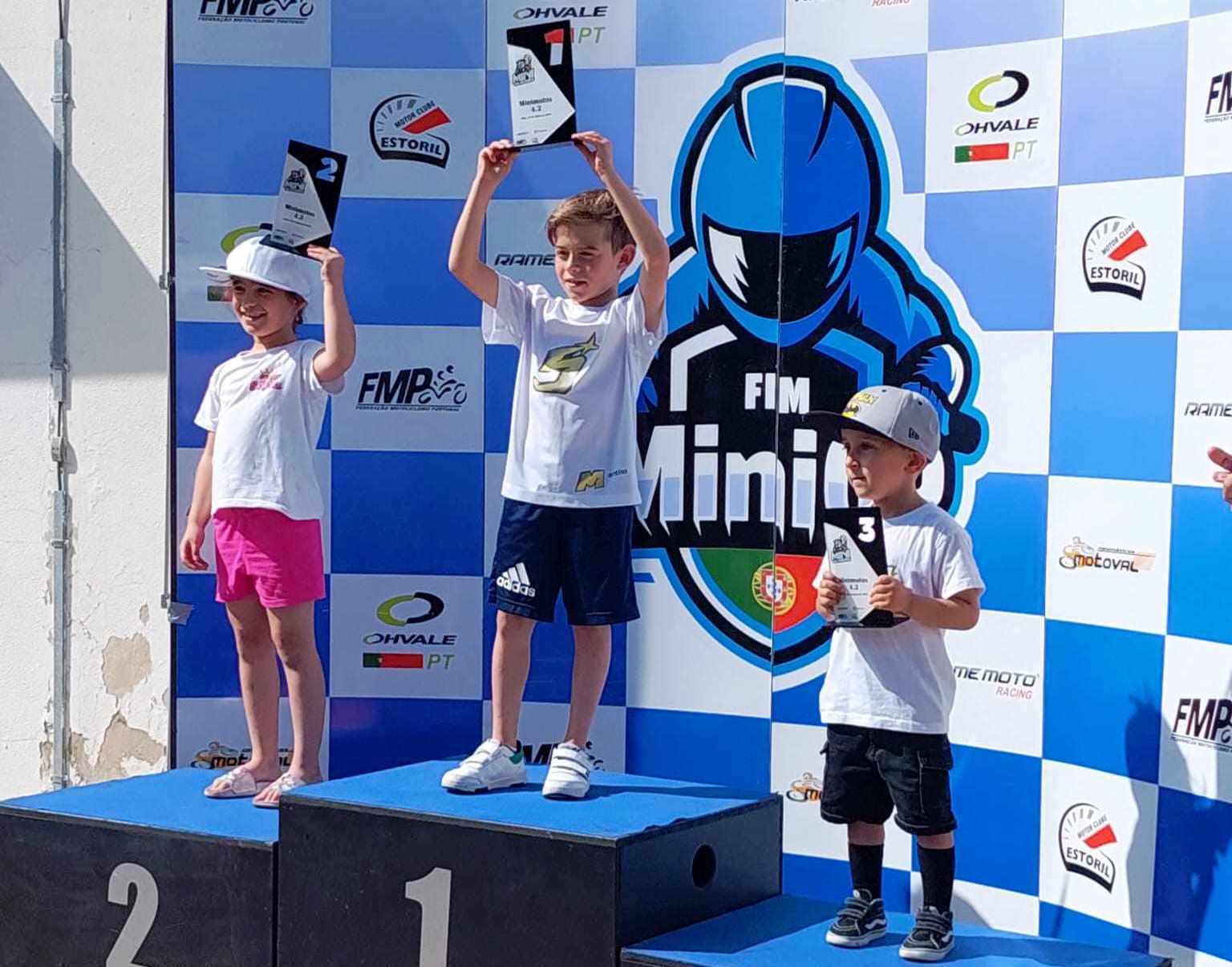 Martim Vaz e Carlos Almeida vencem prova do Campeonato Nacional de Minivelocidade