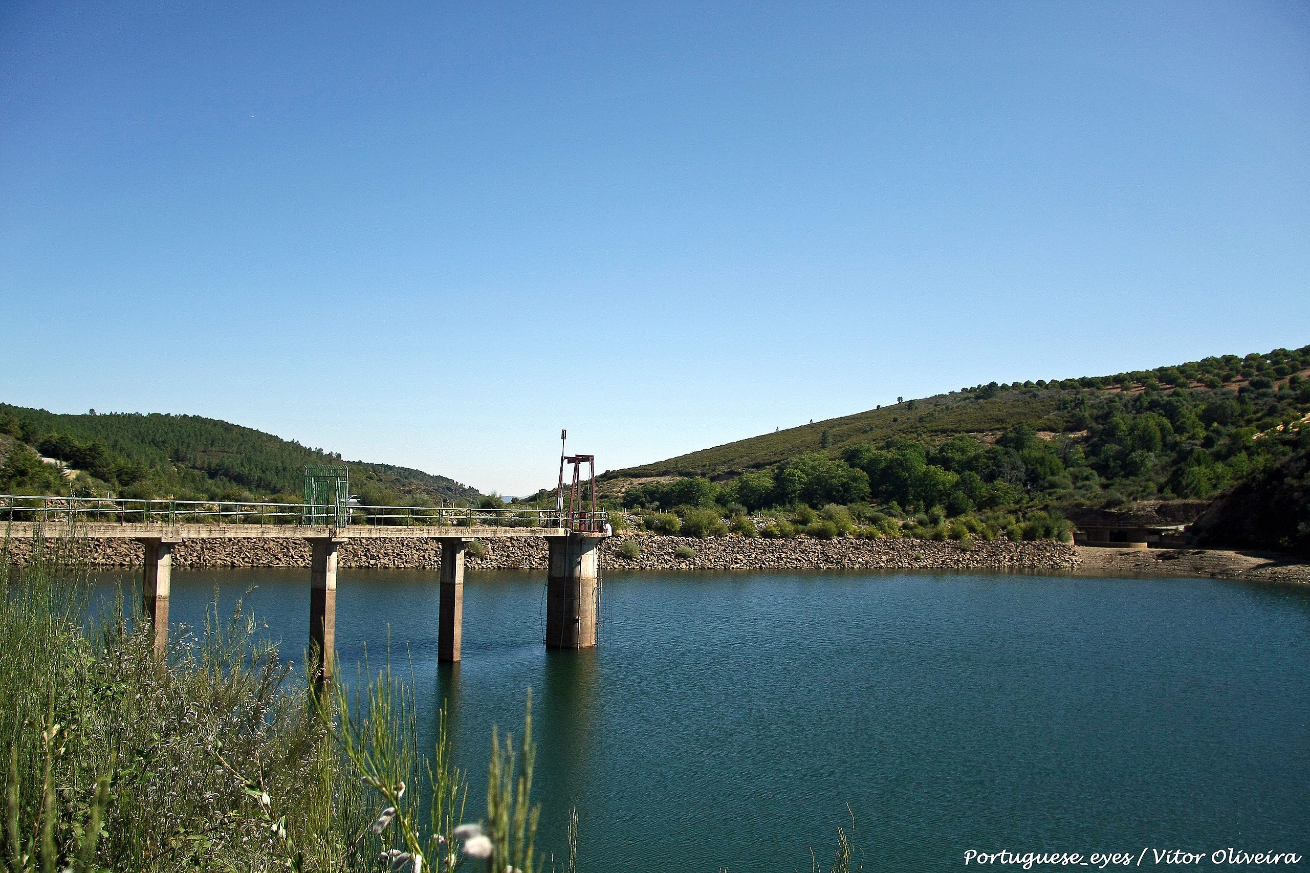 Barragem da Camba com sistema pioneiro de telegestão de rega
