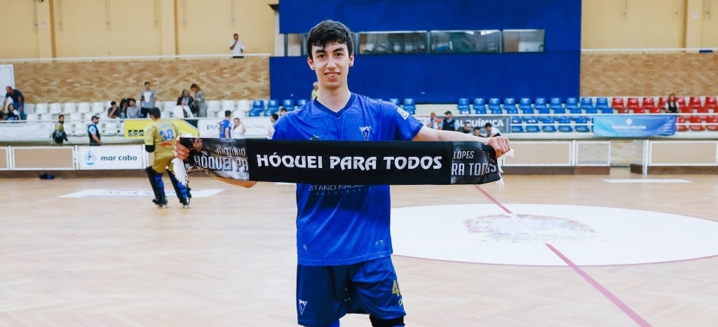 Guilherme Frias dá o salto para a primeira divisão de hóquei em patins