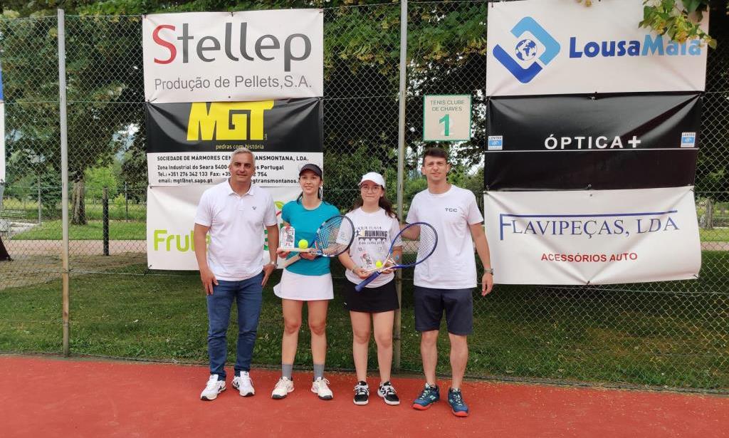 Tenistas do Clube Académico de Bragança arrecadam segundo lugar em Chaves