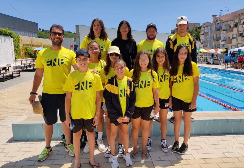 Escola de Natação de Bragança soma 18 pódios nos Campeonatos Regionais de Verão