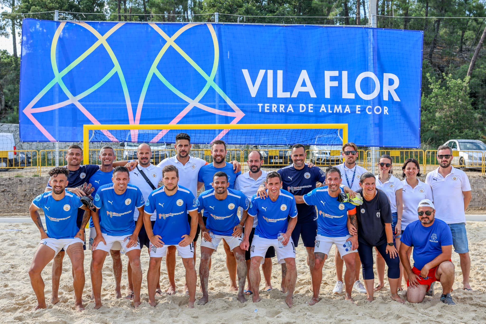 Futebol de Praia: Vila Flor SC a uma vitória de garantir o acesso à fase de subida à Elite