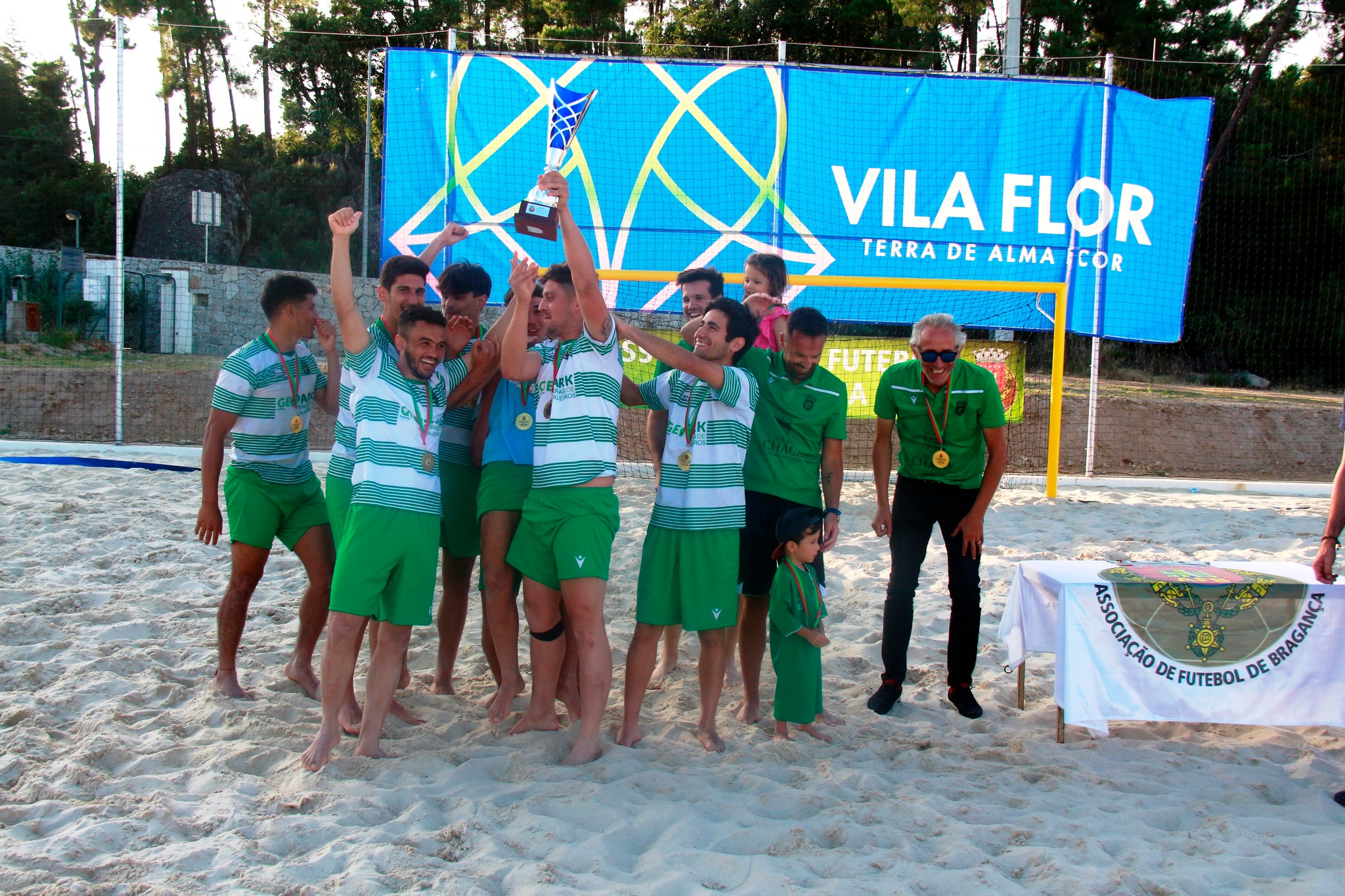 Futebol de Praia: C.A. Macedo de Cavaleiros conquista título distrital
