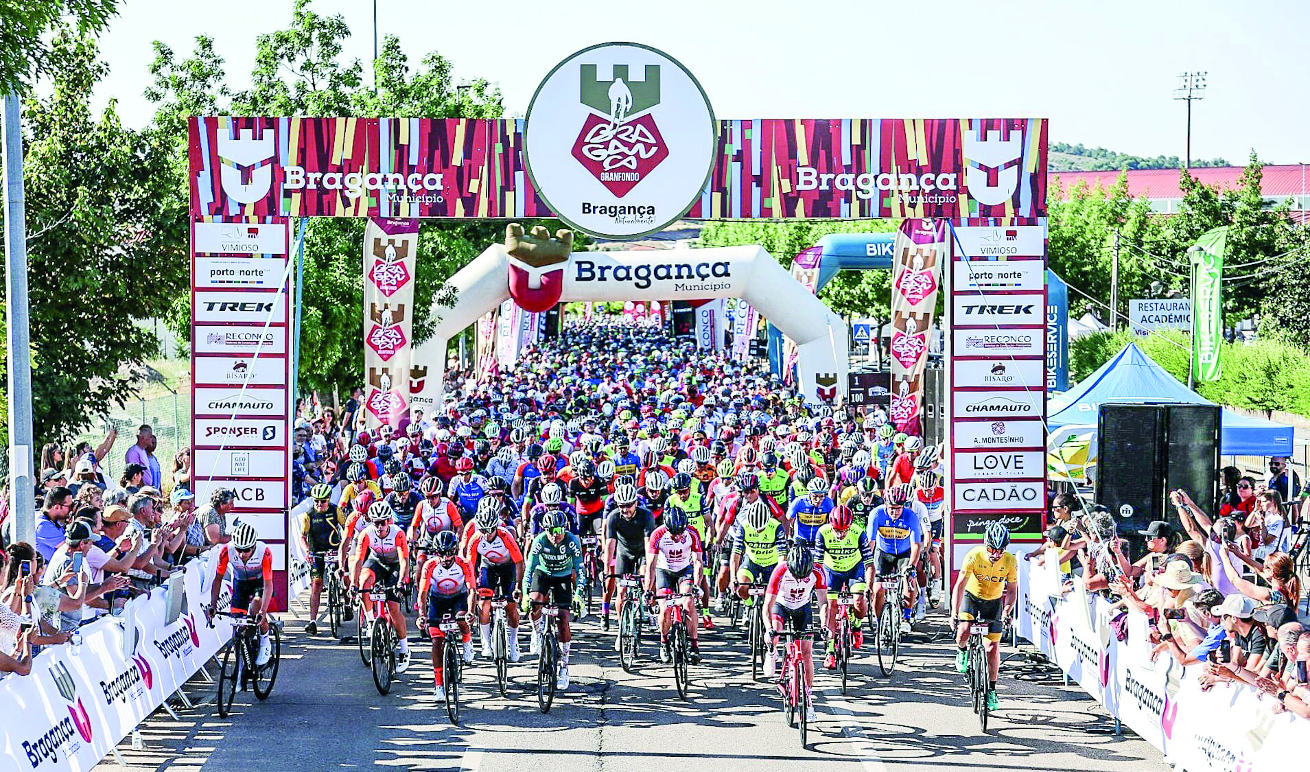 Bragança Granfondo vai para a estrada no domingo com cerca de 1800 ciclistas