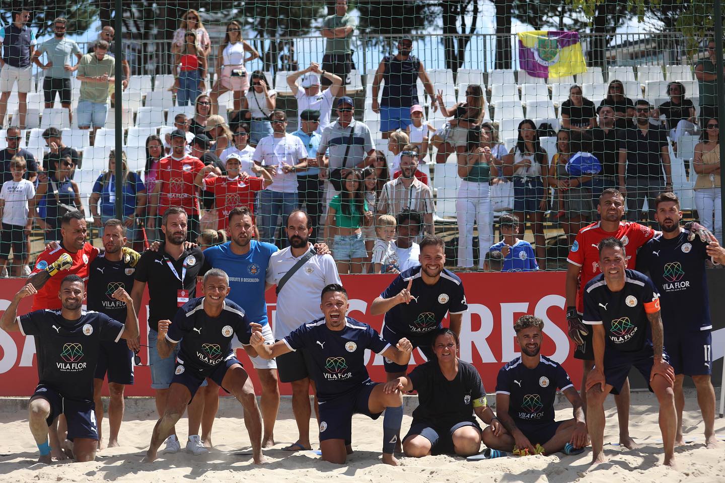 Vila Flor SC perde jogo do título para a AD Nazaré