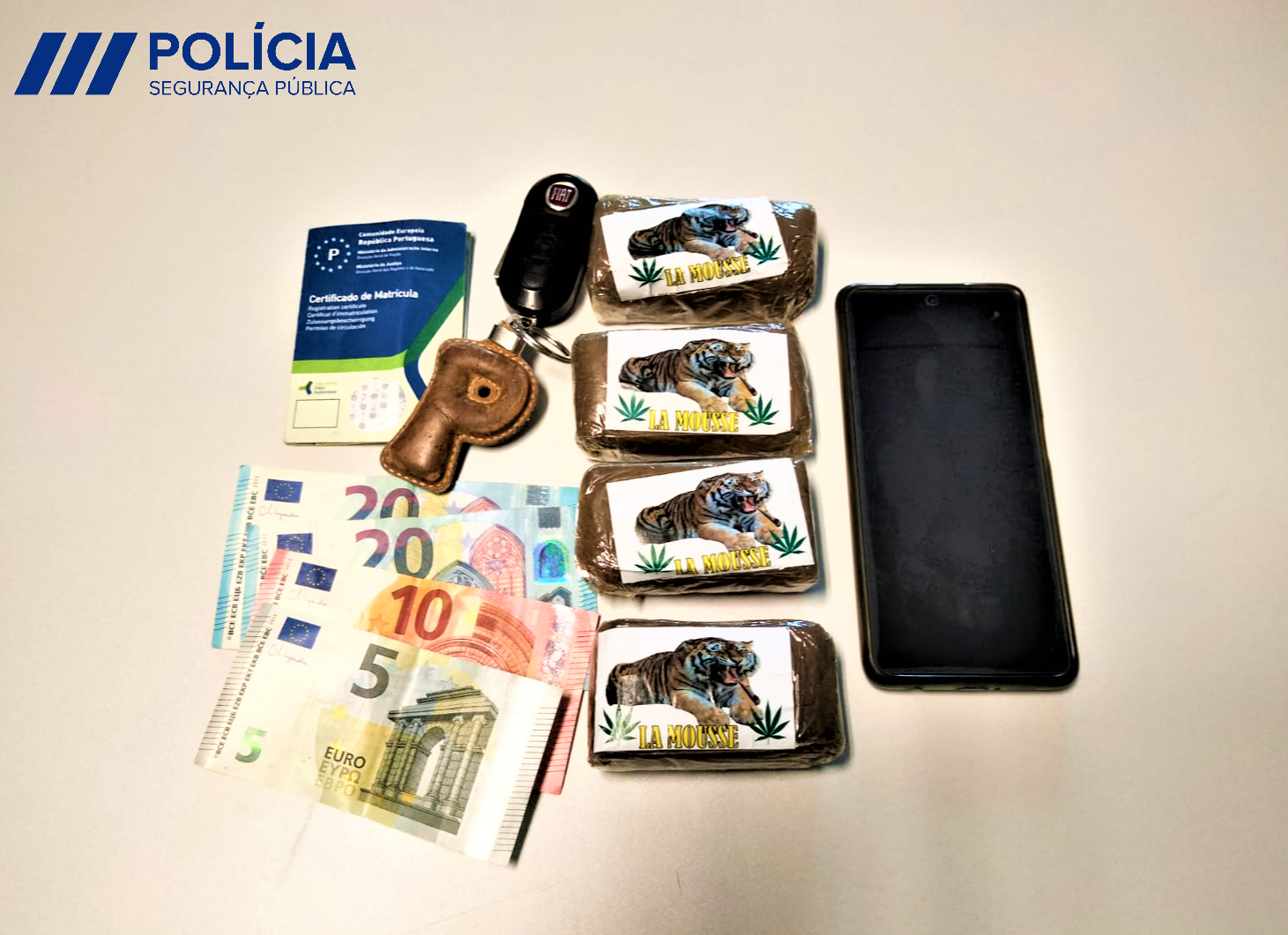 PSP deteve homem por tráfico de droga em Mirandela