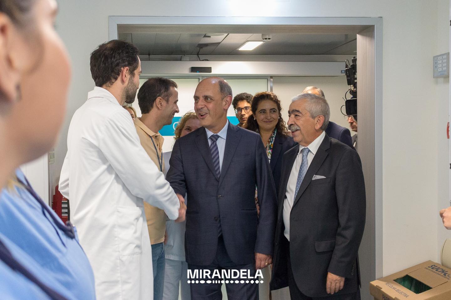 Ministro da Saúde inaugura unidade de endoscopia digestiva do serviço de gastrenterologia da Unidade Hospitalar de Mirandela