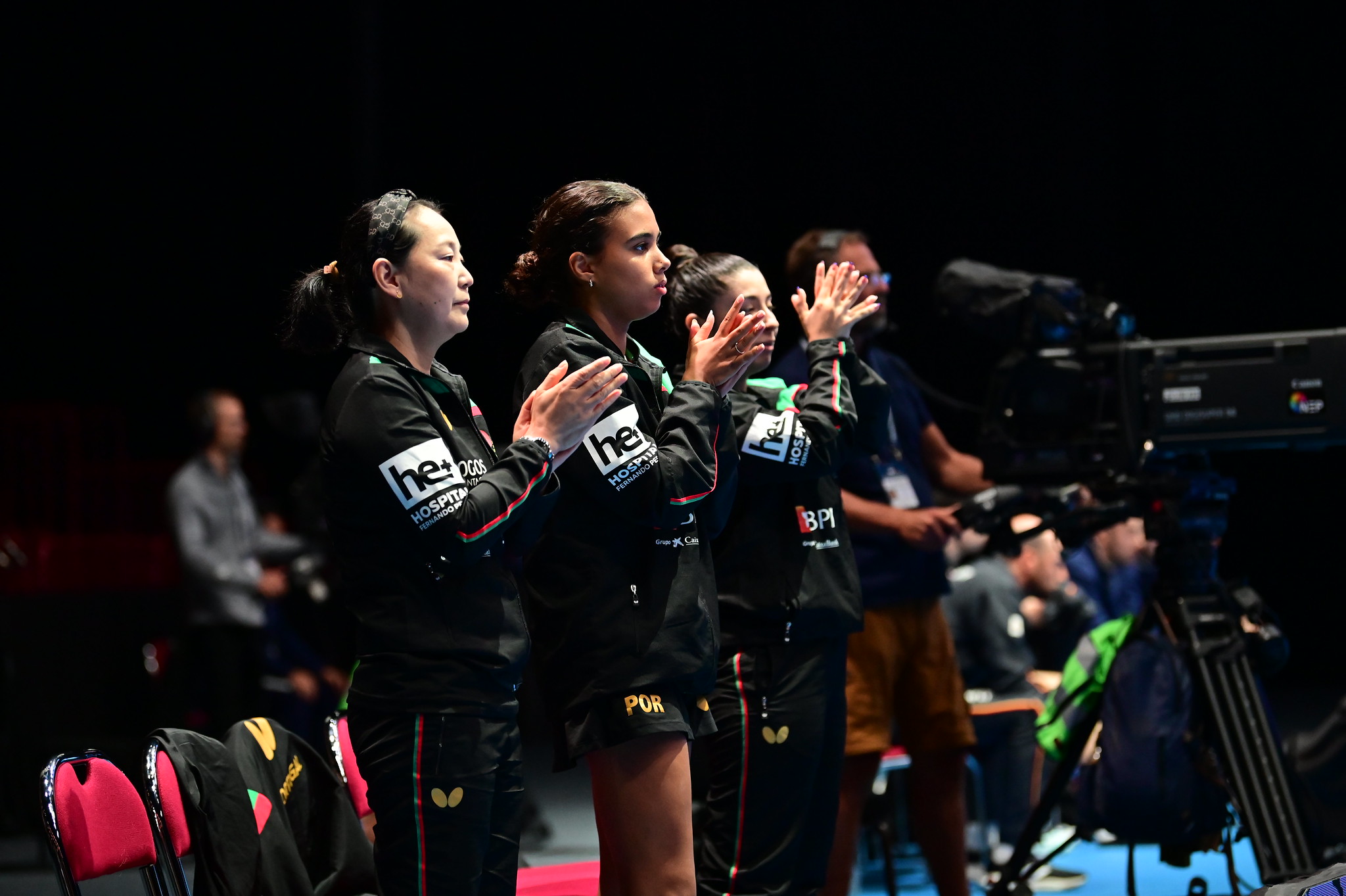 Ténis de Mesa: João Geraldo, Matilde Pinto e Xie Juan conquistam bronze para Portugal