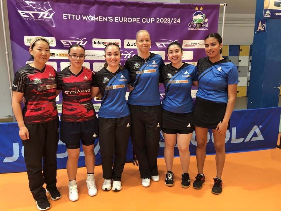 Ténis de Mesa: CTM Mirandela qualifica-se para a próxima fase da 2.ª Liga Europeia