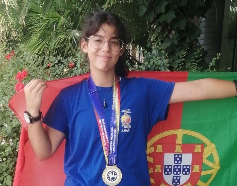 Shuai Jiao: Inês Novo é campeã da europa de juniores de luta chinesa