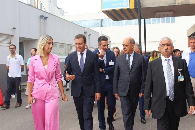 Ministro da Saúde visitou hospital de Bragança e inaugurou obras
