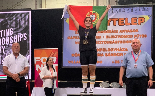 Powerlifting: Maria João Pires é campeã mundial