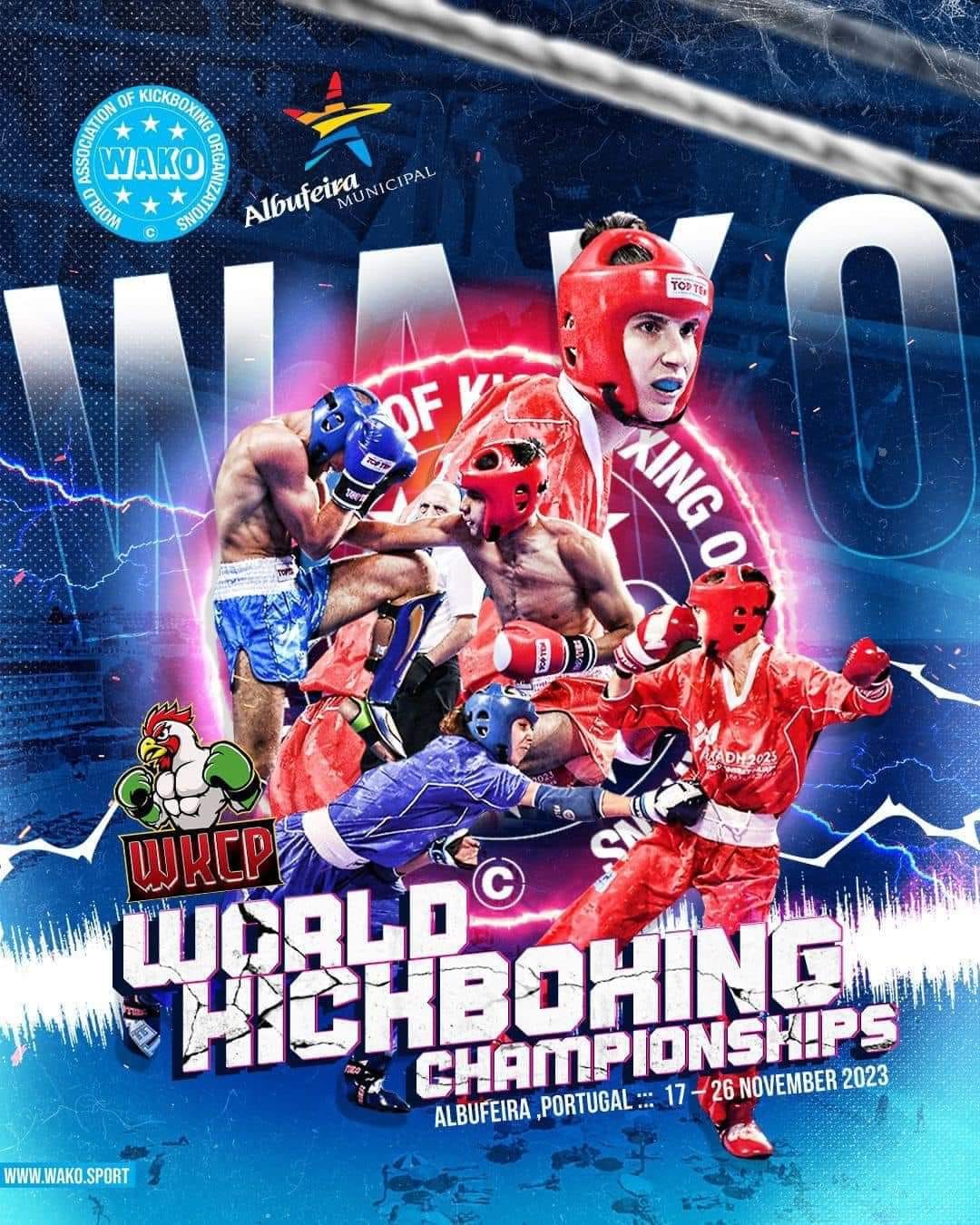 Kickboxing: Terminou a representação transmontana no Campeonato do Mundo 2023