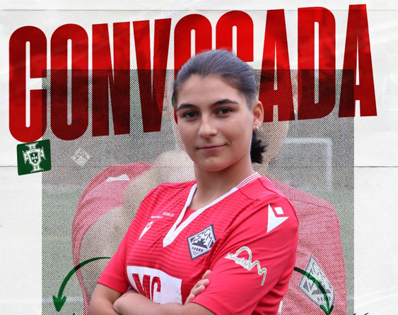 Futebol: Erika Gomes foi convocada pela primeira vez à Selecção Nacional Sub-16 Feminina