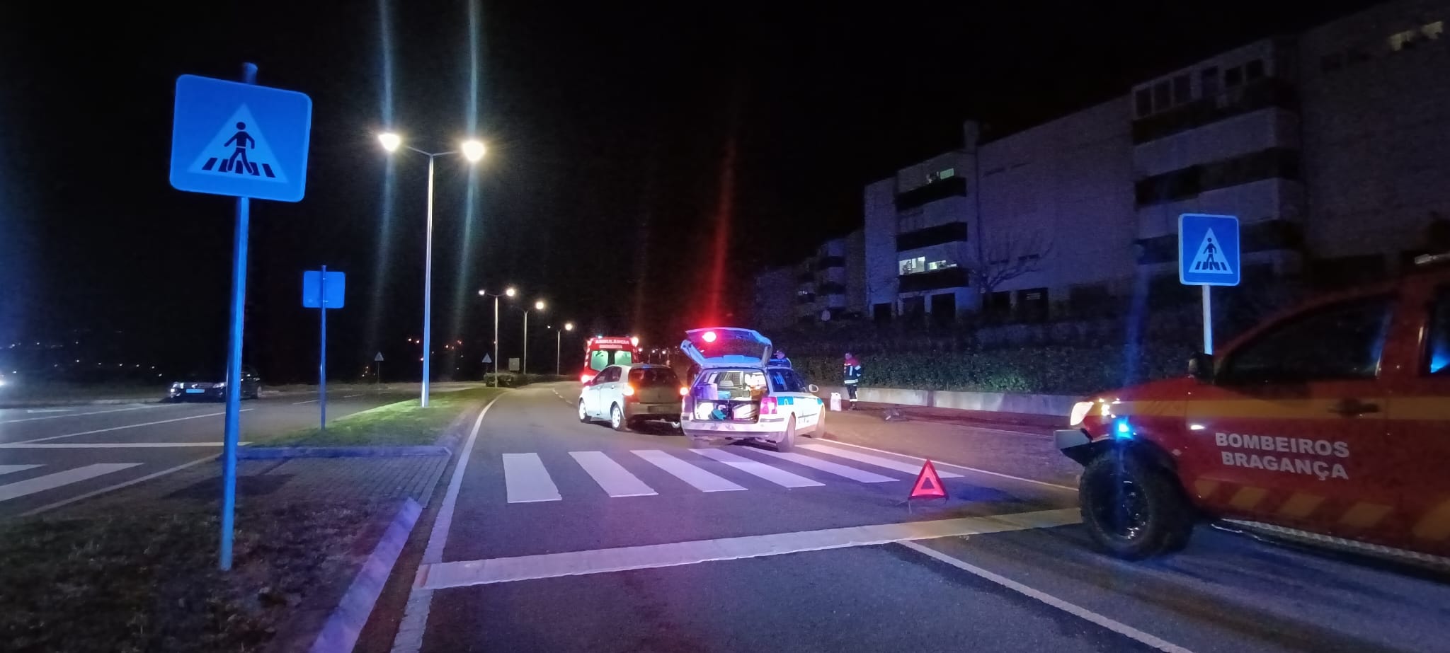 Mulher em estado grave depois de ter sido atropelada em Bragança