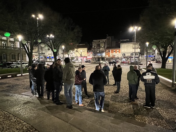 PSP, GNR e Guarda Prisional continuam em vigília diária em Bragança e não querem parar até ser ouvidos
