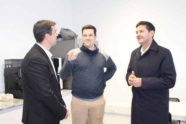 Presidente da Iniciativa Liberal visitou incubadora de empresas em Bragança
