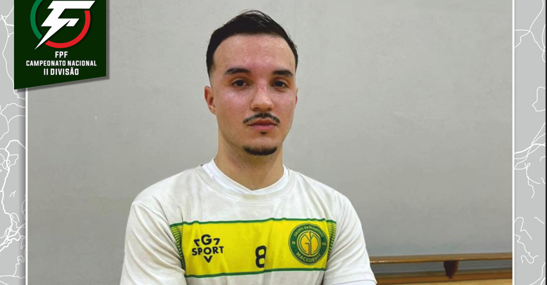 Futsal: Jony é o novo reforço do Grupo Desportivo Macedense