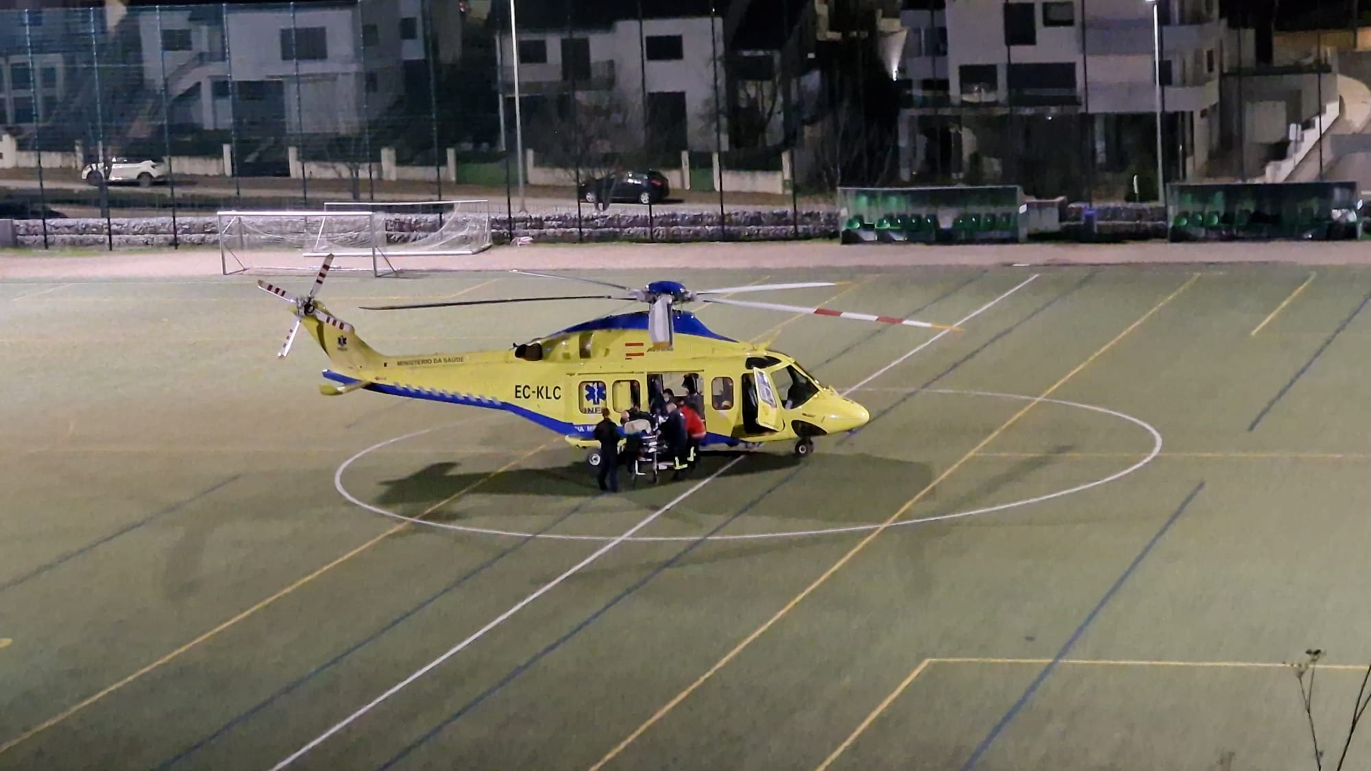 INEM pediu realização de testes para que helicóptero possa aterrar no estádio municipal de Bragança
