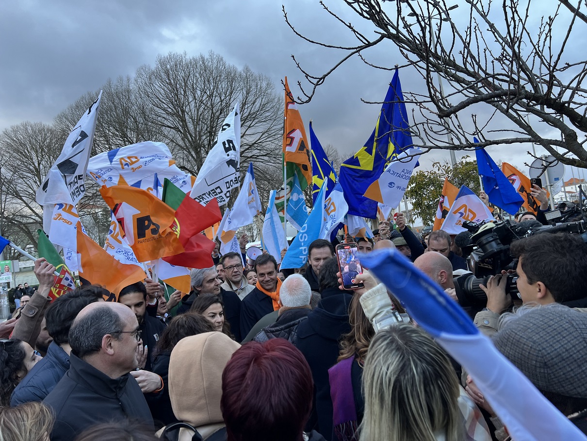 Luís Montenegro voltou a Bragança para “levar o máximo de pessoas a votar”