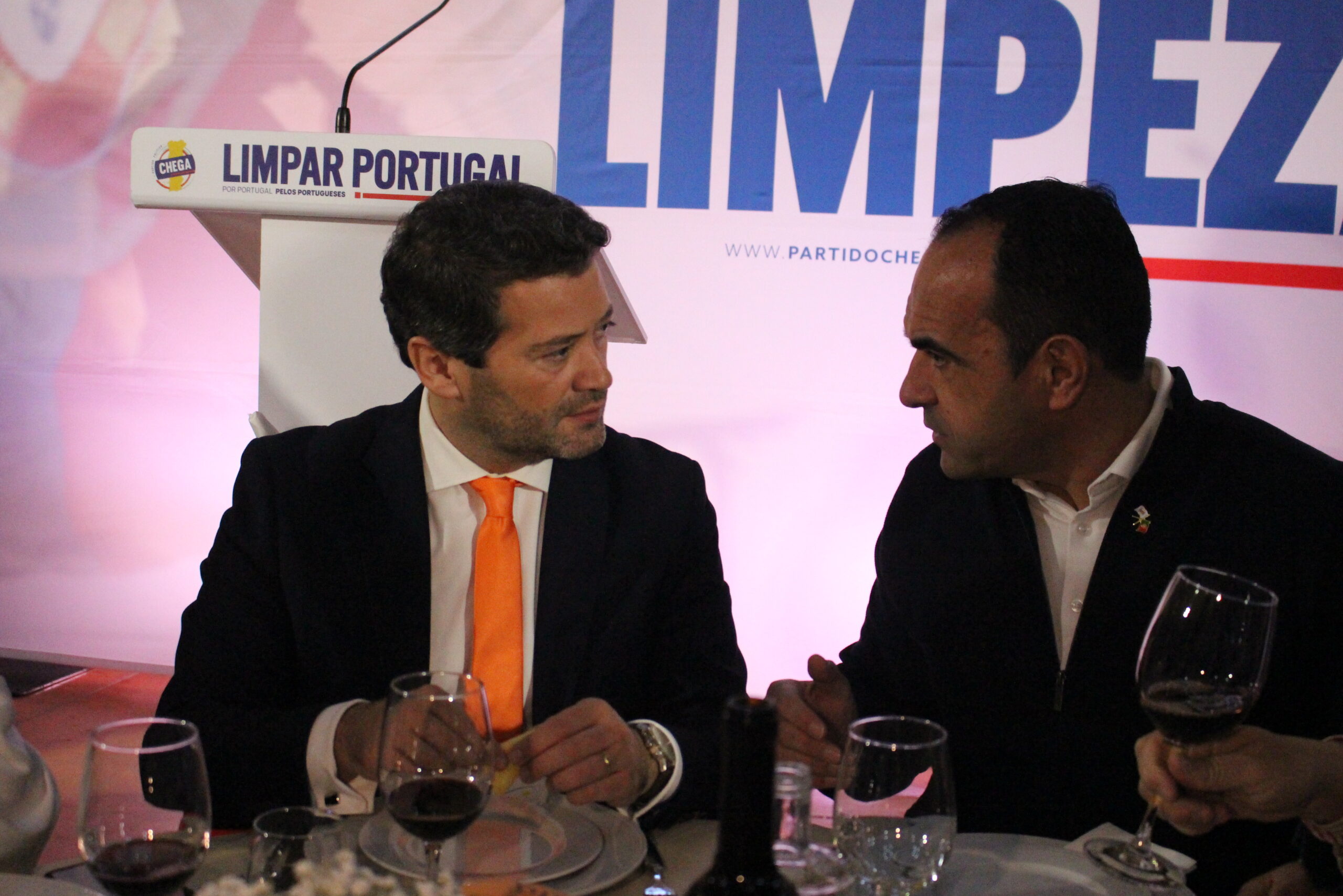 André Ventura quer diminuir impostos dos agricultores e lutar por acessibilidades na região