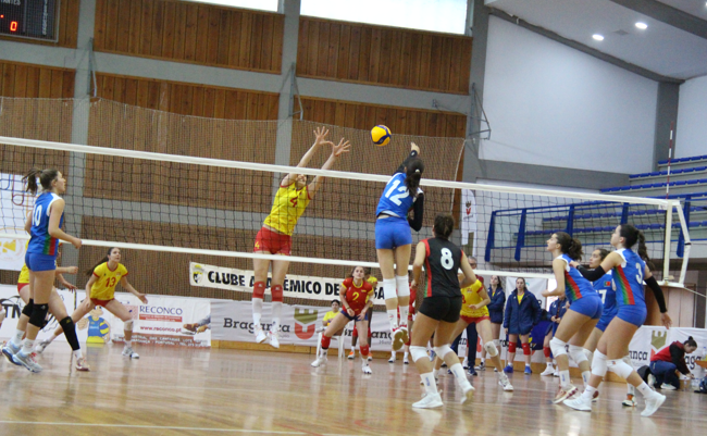 Voleibol: Selecção Nacional Sub-20 preparou-se em Bragança para a 2.ª Ronda de Qualificação do Europeu Feminino