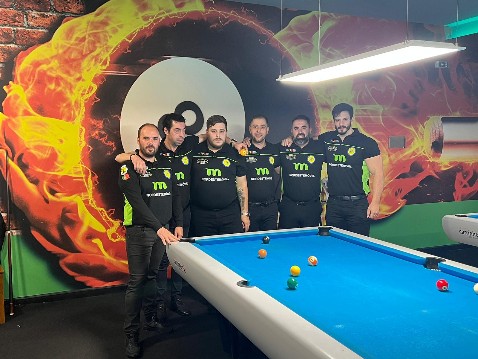 Bilhar: Irish Pub Nordestemóvel sagrou-se campeão distrital de pool português