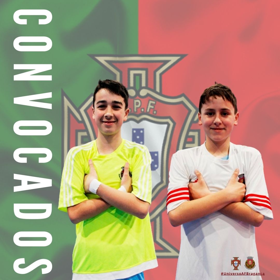 Futsal: Afonso Morais e Diogo Castro convocados para a Selecção Nacional Sub-13