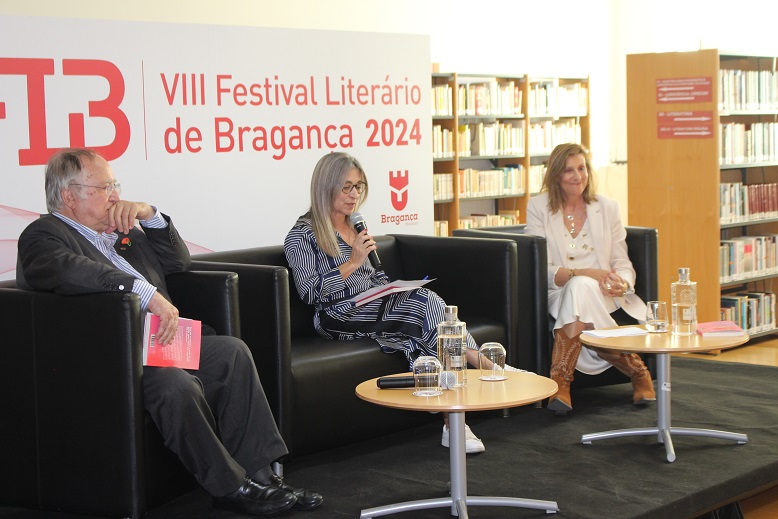 Lídia Praça lança livro “50 noites de Abril” apresentado pelo Capitão de Abril Vasco Lourenço no Festival Literário de Bragança