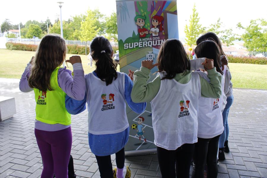 Escola Crescer juntou-se ao projecto “A Hora dos SuperQuinas” no dia do 23º aniversário