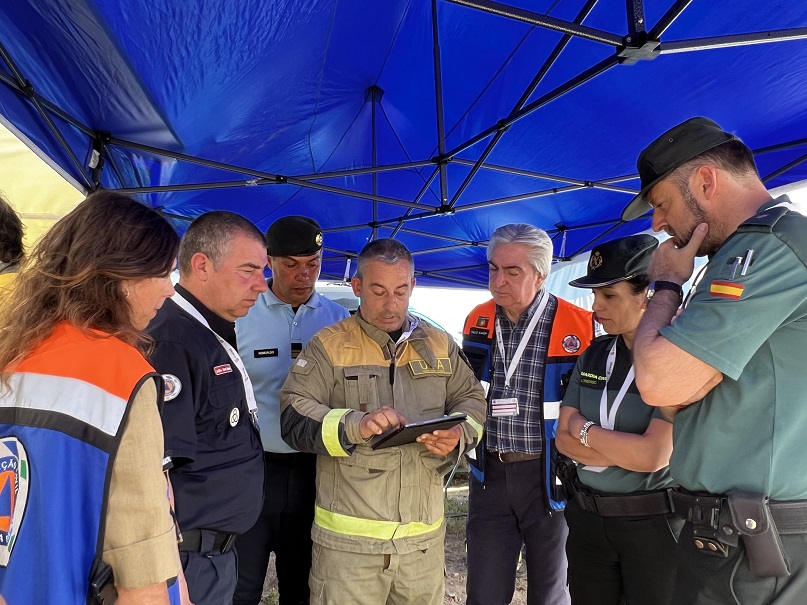 Aldeia de Rebordainhos foi palco para simulacro com operacionais da região mas também espanhóis