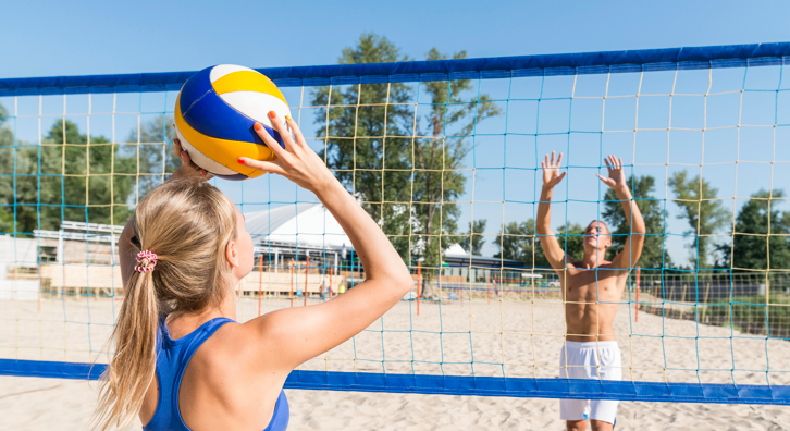 Voleibol: Freixo de Espada à Cinta acolhe até domingo a primeira etapa do Circuito Nacional de Voleibol de Praia 2024
