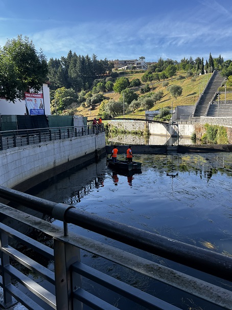 Rio Fervença em Bragança vai ser analisado para melhorar qualidade da água e diminuir algas