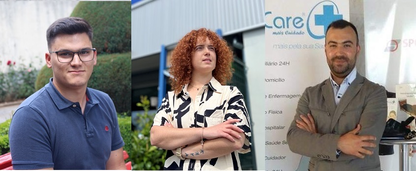 Três jovens que quiseram estudar na terra e abrir aqui o seu próprio negócio