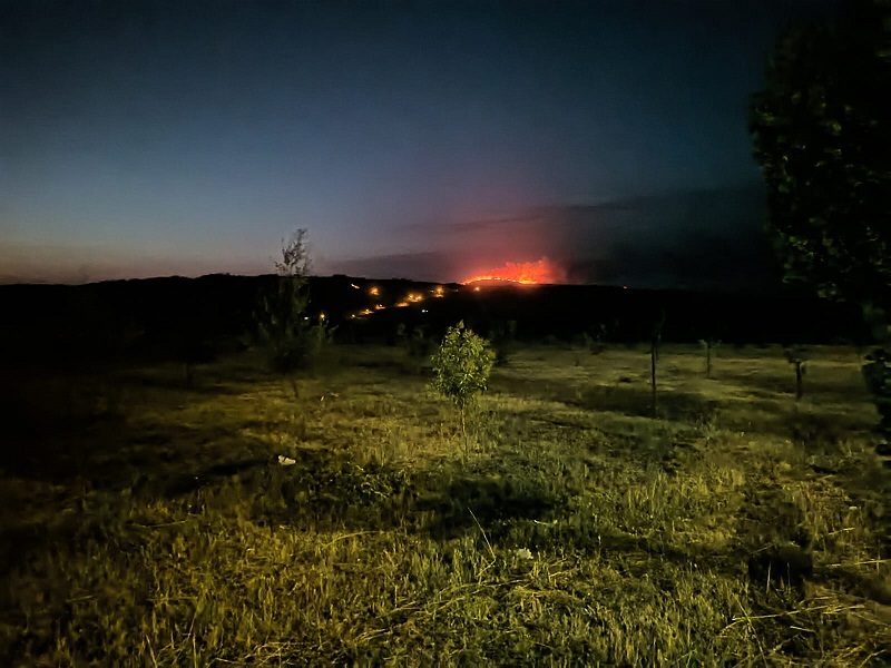 Incêndio em Soutelo continua com uma frente activa