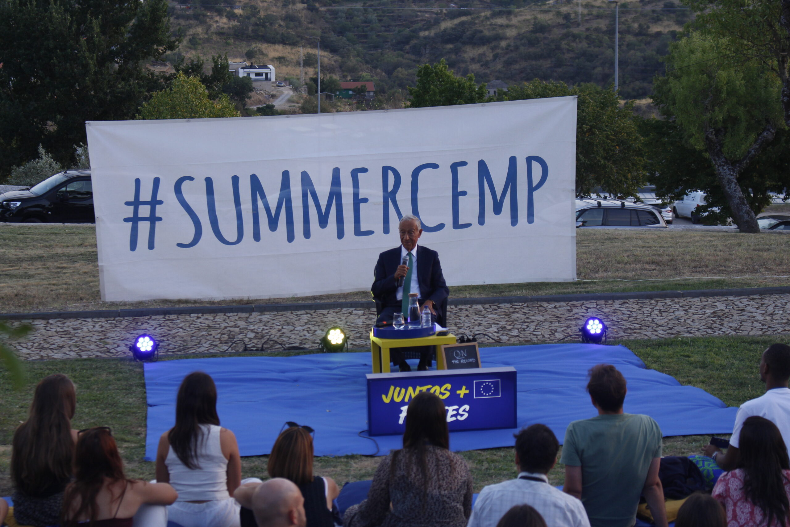 Presidente da República esteve em Miranda do Douro no âmbito do Summer CEmp