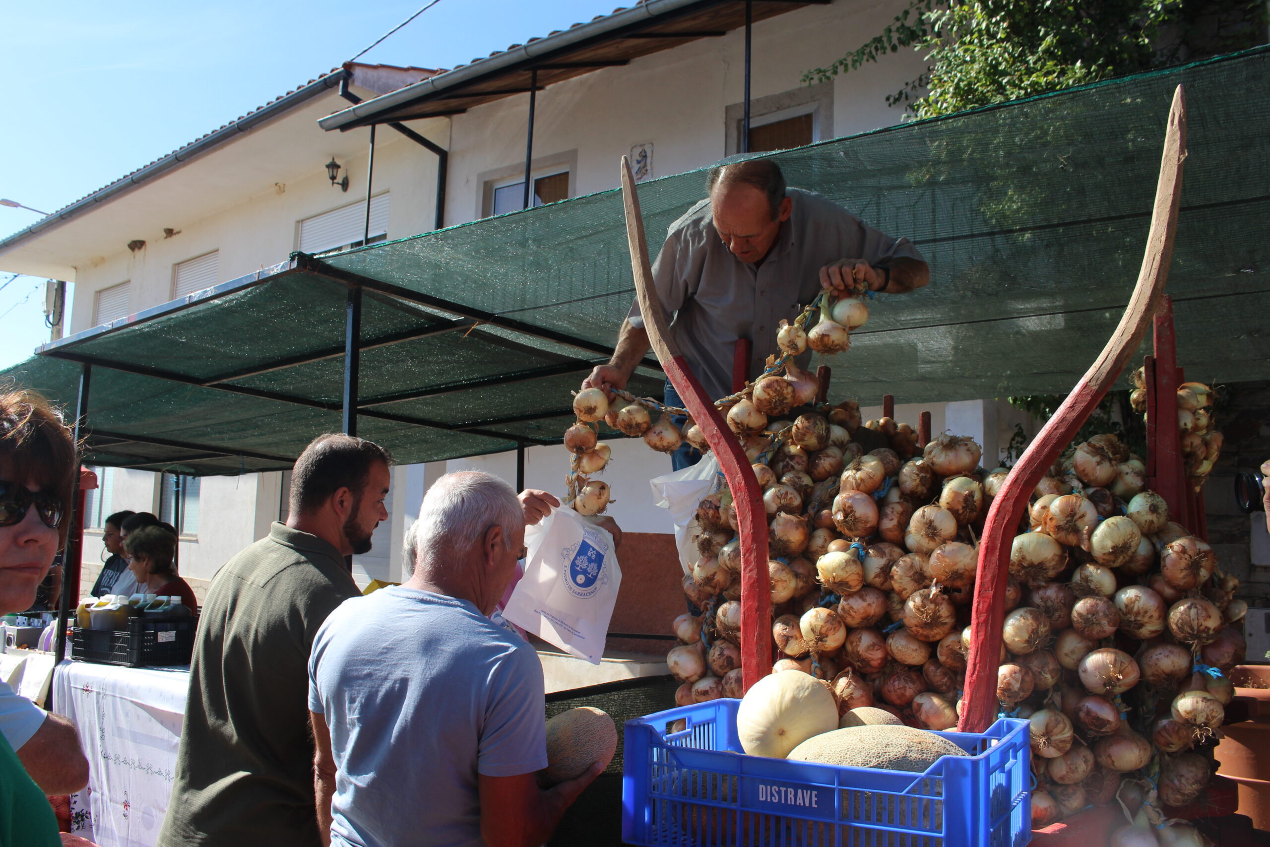 Venda de cebola de São Pedro de Sarracenos provocou filas na aldeia