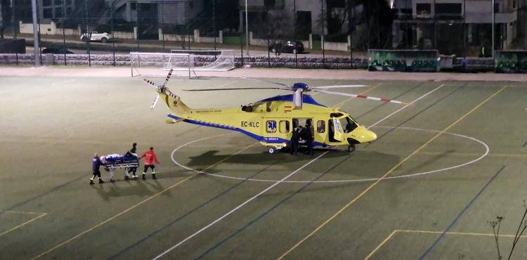 Helicóptero do INEM sediado em Macedo de Cavaleiros sofre acidente em Mondim de Basto