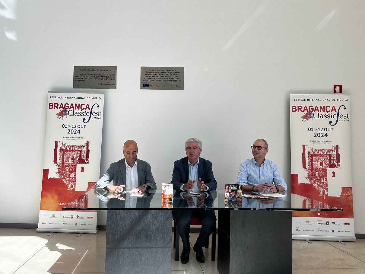 Bragança Classic Fest regressa entre 1 e 12 de Outubro com duas orquestras internacionais