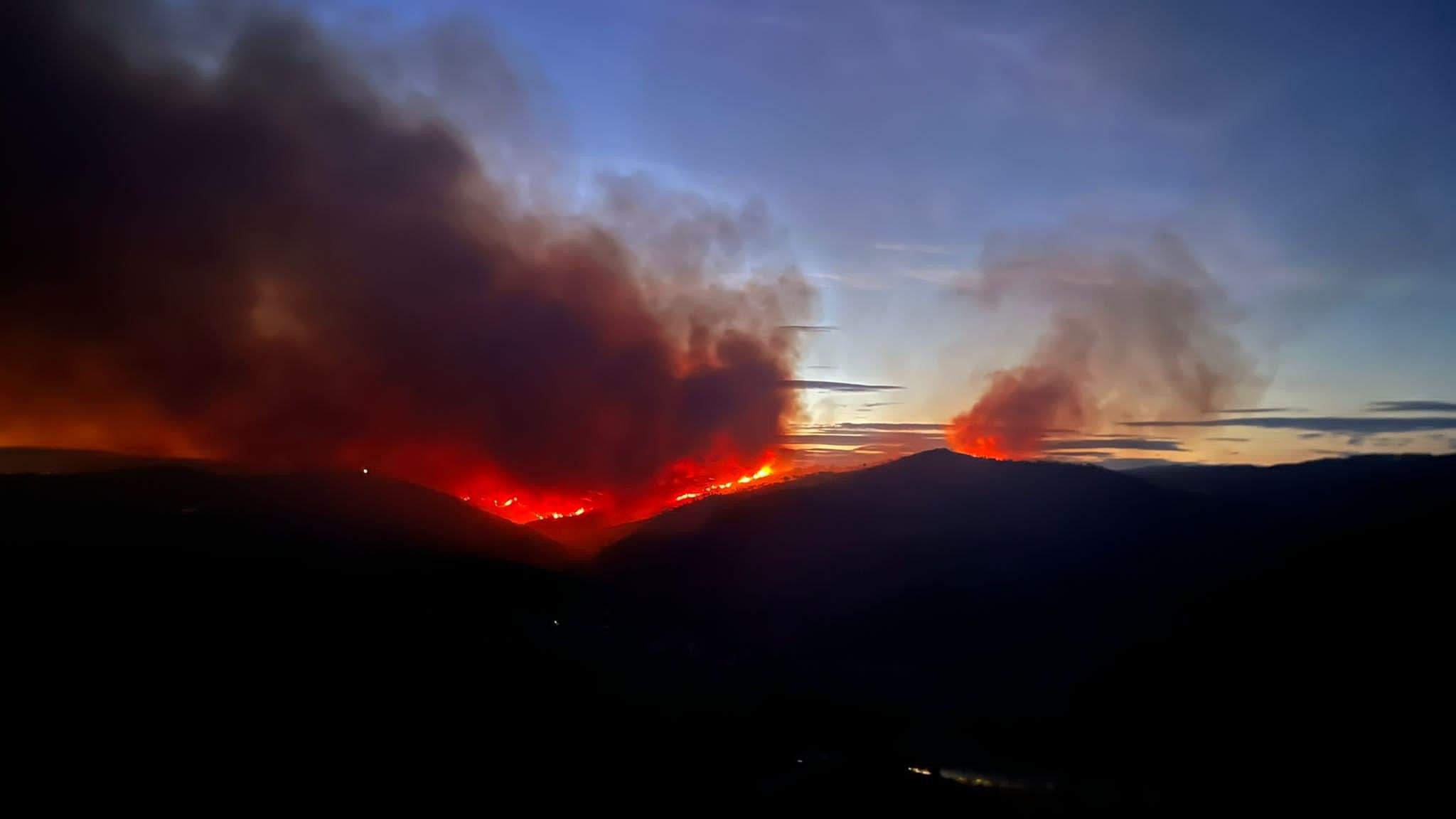 Incêndio em Vinhais está dominado